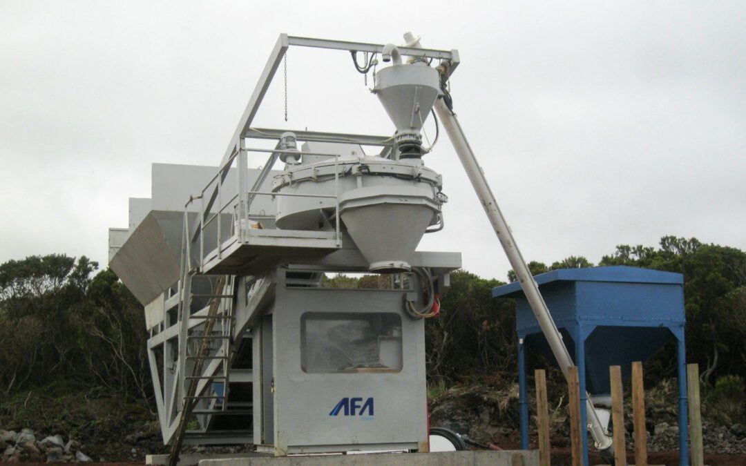 Concrete plant in Azores