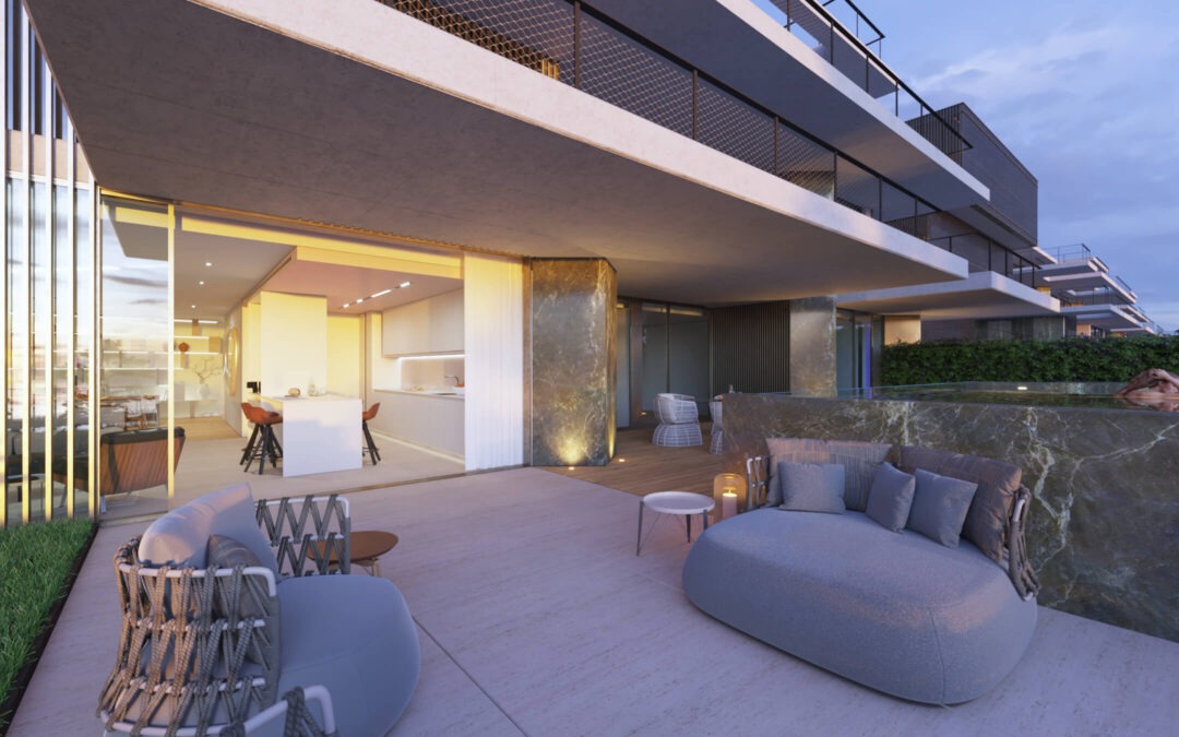 Apartamentos ao estilo de moradias