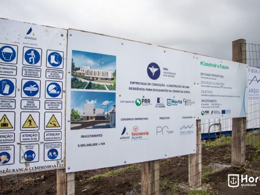 Lançada primeira pedra para a residência universitária do campus da Horta da Universidade dos Açores